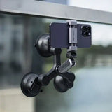PGYTECH 3-Arm Suction Mount with CapLock Ball Head & 3-Prong Mount