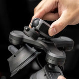PGYTECH 3-Arm Suction Mount with CapLock Ball Head & 3-Prong Mount