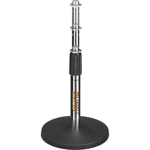 Auray Telescoping Tabletop Microphone Stand QATAR4CAM