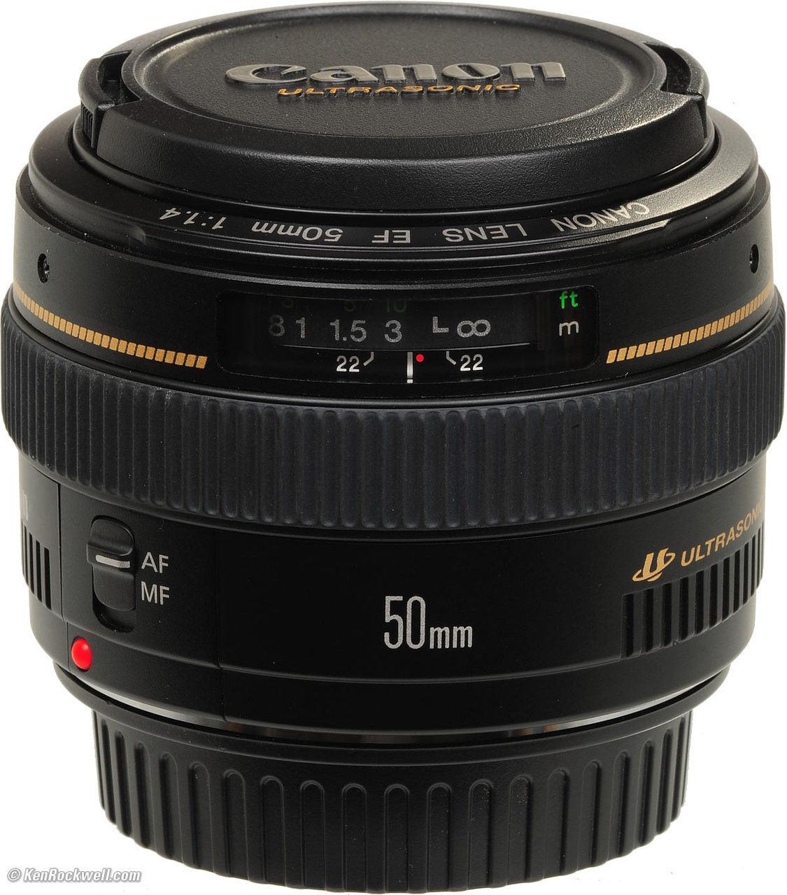 Canon EF 50mm USM Standard AutoFocus Lens – QATAR4CAM
