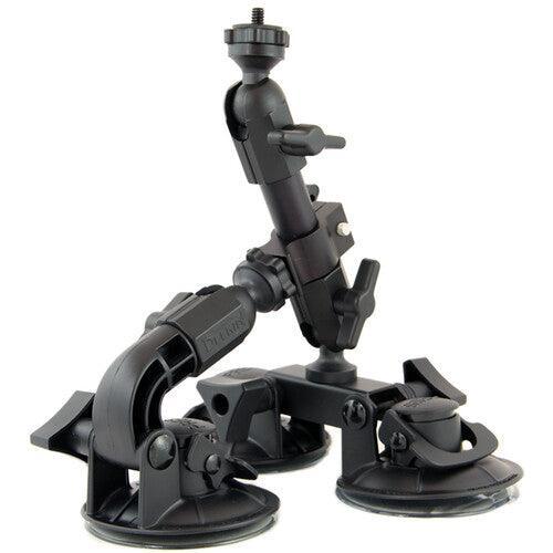 Delkin Devices Fat Gecko Triple Mount - QATAR4CAM