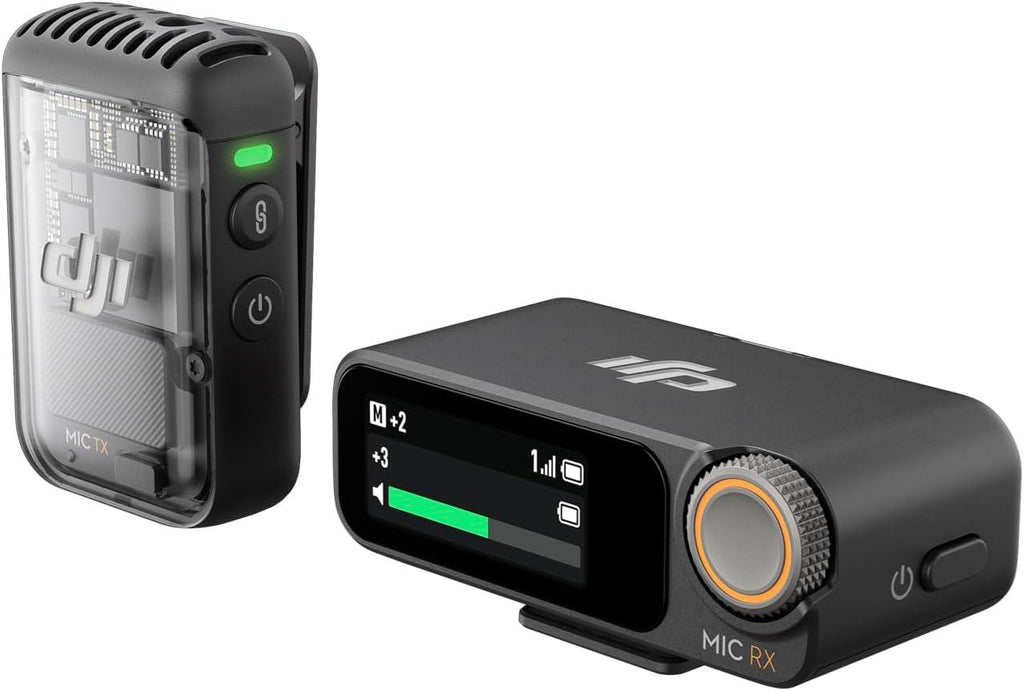 DJI Mic 2 Wireless Microphone Single Kit - (1 TX + 1 RX) - QATAR4CAM