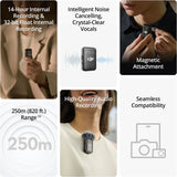 DJI Mic 2 Wireless Microphone Single Kit - (1 TX + 1 RX) - QATAR4CAM