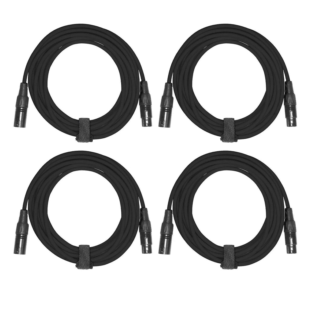 Doonjiey XLR Cables Set (2m, 3m, 5m, 10m) - QATAR4CAM