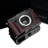 Gariz XS-CHXP2BR Leather Metal Half Case for Fujifilm X-Pro2 XPRO2, Brown - QATAR4CAM