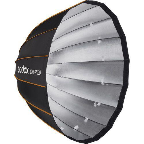 Godox Quick Release Parabolic Softbox 120 CM bowens mount with Grid - QATAR4CAM