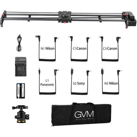 GVM Wireless Carbon Fiber Motorized Camera Slider - QATAR4CAM