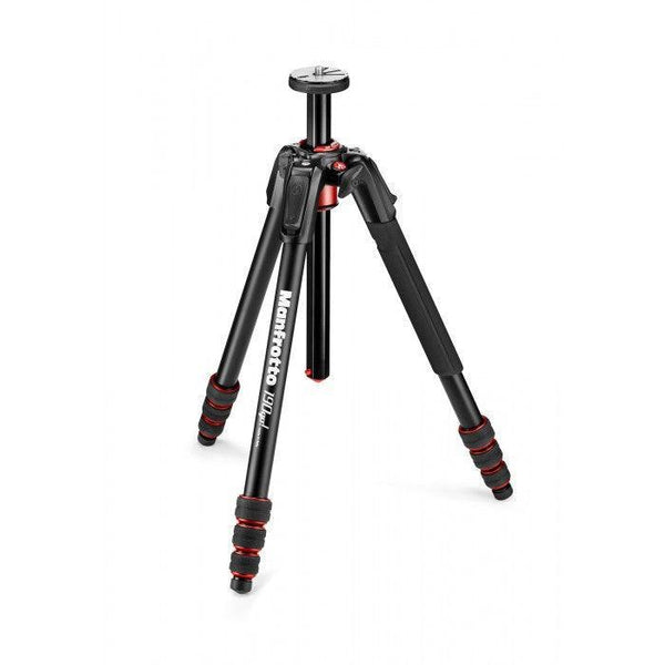 Manfrotto 190 Go! Aluminum 4 Section Tripod With Twist Locks Black