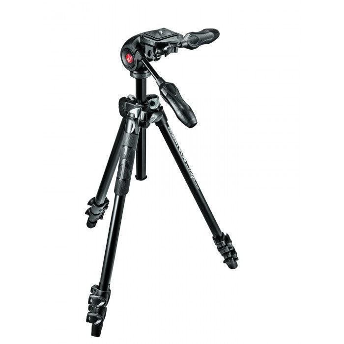 Manfrotto 290 Light Alu 3-Section Tripod Kit With MH293D3 3-Way - Main Image