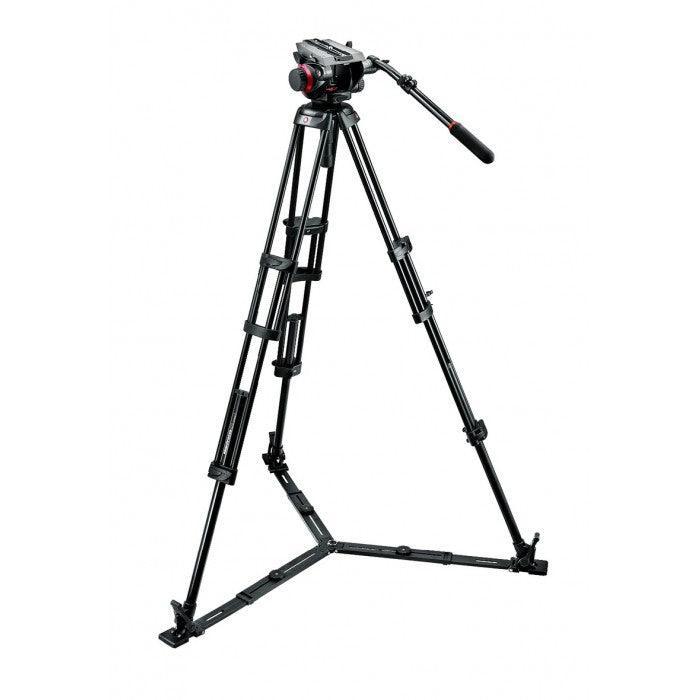 マンフロット504HDヘッド＋マンフロットカーボン535MPRO Manfrotto 504HD Video Fluid Head with 536 4-Section Carbon Fiber