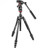 Manfrotto Befree Live Aluminum Video Tripod Kit With Twist Leg Locks - QATAR4CAM