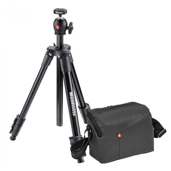 Manfrotto Bundle Kit (Shoulder Bag Compact Light Tripod Kit
