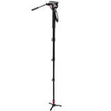 Manfrotto MVM500AH Fluid Monopod with 500 Series Head - QATAR4CAM