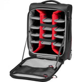Manfrotto Pro Light Reloader Air-50 Carry-On Camera Roller Bag (Black) - QATAR4CAM