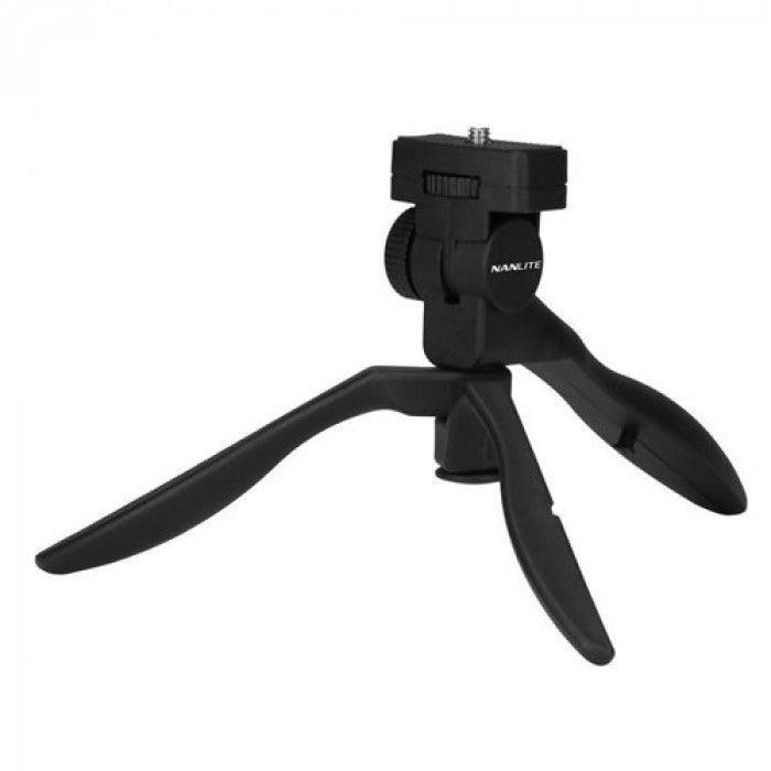 Nanlite Mini Tripod / Hand Grip With 1/4"-20 Mount - QATAR4CAM