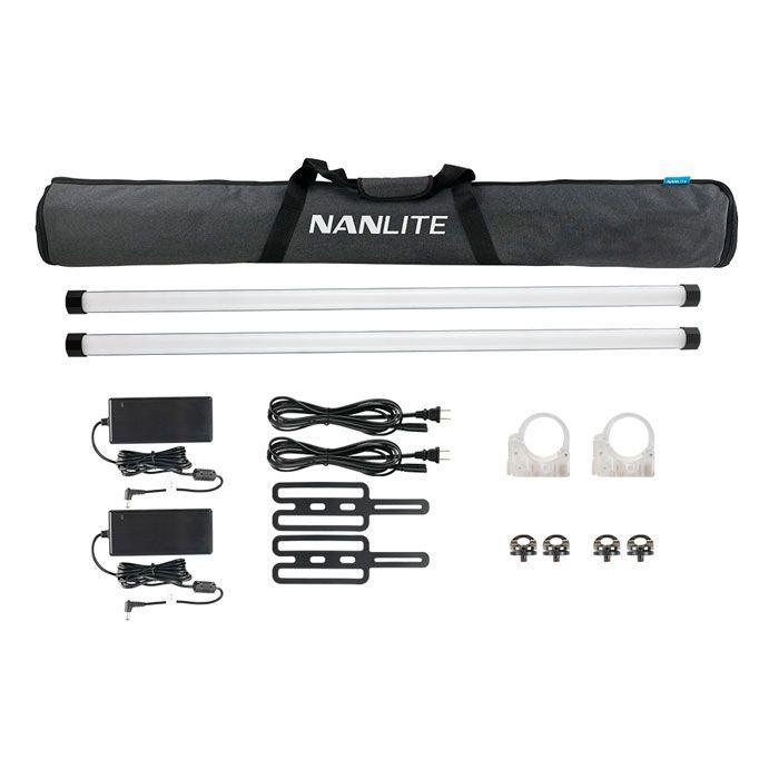 NANLITE Pavotube II 30X 2KIT RGB Tubelight, 32W, 2700K-12000K - QATAR4CAM