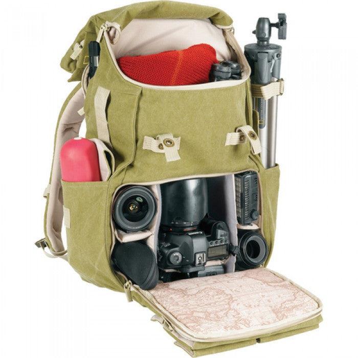 National Geographic Earth Explorer National Geographic 5160 Medium Backpack (Khaki) - QATAR4CAM