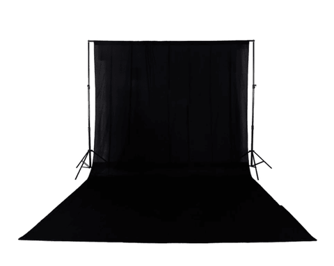 Provision Muslin Background 3*6M Black - QATAR4CAM