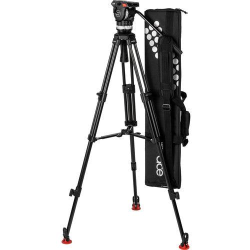 SACHTLER ACE XL TRIPOD SYSTEM WITH FT 75 LEGS & MID-LEVEL SPREADER - QATAR4CAM