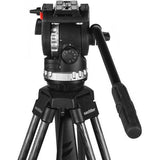 SACHTLER ACE XL TRIPOD SYSTEM WITH FT 75 LEGS & MID-LEVEL SPREADER - QATAR4CAM