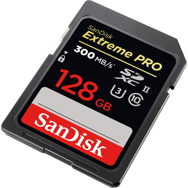 SanDisk 128GB Extreme PRO UHS-II SDXC Memory Card 300 MB/s – QATAR4CAM