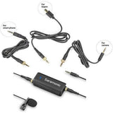 Saramonic LavMic Omnidirectional Lavalier Microphone with 2-Input Audio Mixer - QATAR4CAM