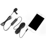 Saramonic LavMicro-S Stereo Lavalier Microphone for DSLR Cameras and Smartphones - QATAR4CAM