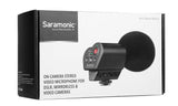 SaramonicVmic Stereo Mark II on-camera stereo condenser microphone - QATAR4CAM