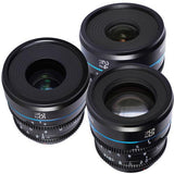 Sirui Night Walker T1.2 S35 Cine 3-Lens Set (E-Mount, Gunmetal Gray) - QATAR4CAM