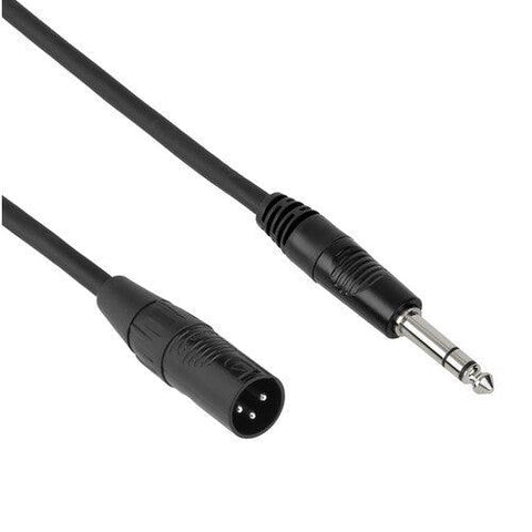 TRS Male to XLR Male Professional Cable - QATAR4CAM