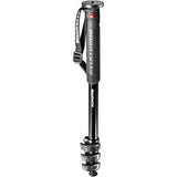 Manfrotto XPRO 4-Section photo monopod, aluminum with Quick power lock