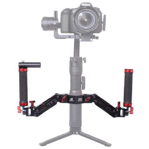DigitalFoto Solution Limited ARES Dual-Spring Handle for Single-Handed DJI RS 2/3/3 Pro & Zhiyun Crane Gimbals