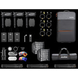 Godox S60Bi-D 3-Light S60Bi Kit with Accessories