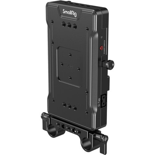 SmallRig V-Mount Battery Adapter Plate with Dual 15mm Rod Clamp SmallRig V-Mount Battery Adapter Plate with Dual 15mm Rod Clamp