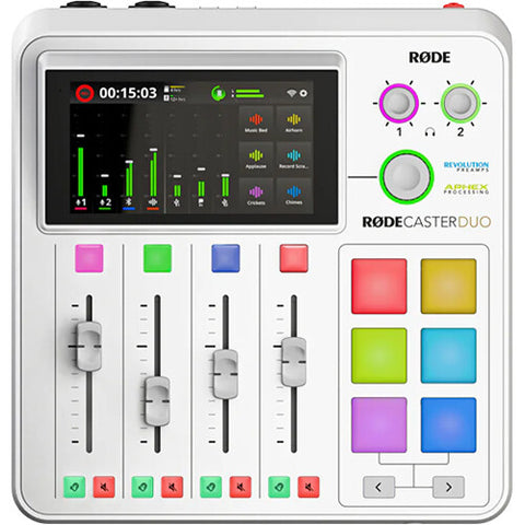 Rode RODE Caster Duo Integrated Audio Production Studio White