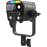 Aputure Storm 80C Point Source 80W Full Color RGBACL LED Light with Prolock Mini Mount