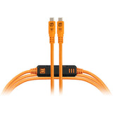 Tether Tools TetherPro Optima USB-C Cable (15', High-Visibility Orange)