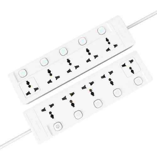 4 way universal power extension socket - QATAR4CAM