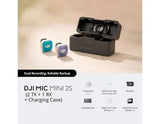 DJI Mic Mini 2S (2 TX + 1 RX + Charging Case)