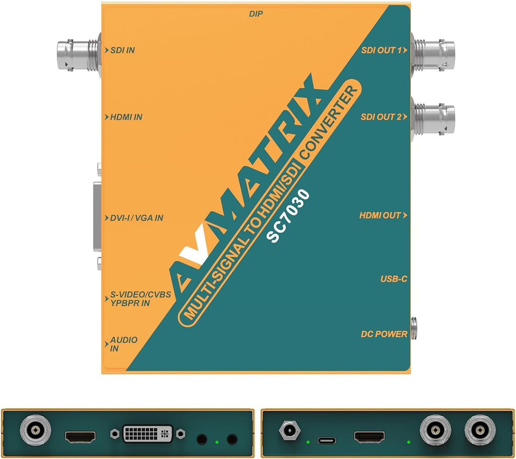 AVMATRIX SC7030 Multi-Signal to SDI/HDMI Cross Converter