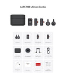 Hollyland LARK M2S Ultimate Combo 2-Person Wireless Microphone System for Cameras and Mobile Devices.