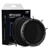 H&Y RevoRing MarkII Variable Neutral Density + Circular Polarizer Filter 67-82mm