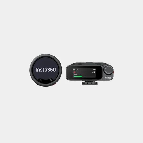 Insta360 Mic Pro Advanced Wireless Microphone | 2 Transmitter 1 Receiver