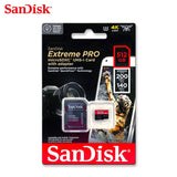 SanDisk microSD Extreme Pro UHS I Card 512GB for 4K Video 200MB/s Read, 140MB/s Write