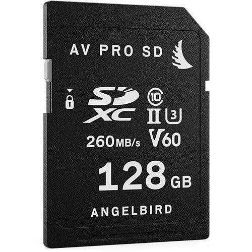 Angelbird AV PRO SD MK2 Card 128GB, UHS-II / V60 / U3 / Class 10, Read Speed: 280 MB/S - QATAR4CAM