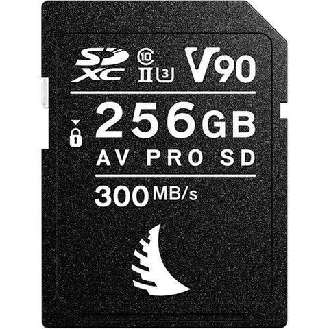 Angelbird AV PRO SD MK2 Card 256GB, UHS-II / V90 / U3 / Class 10, Read:300 MB/s, Write:280 MB/s - QATAR4CAM