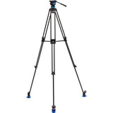 BENRO KH26P VIDEO HEAD AND TRIPOD KIT (72.6" MAX) - QATAR4CAM