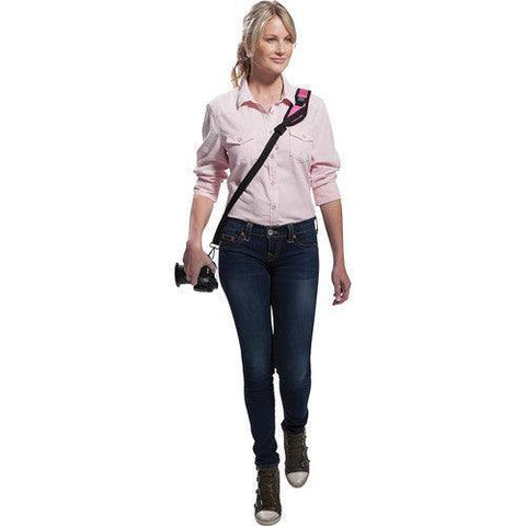 BlackRapid Kick Camera Strap (Pink) - QATAR4CAM