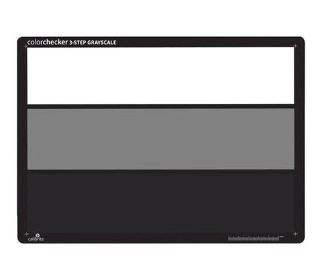 Calibrite ColorChecker 3-Step Grayscale - QATAR4CAM