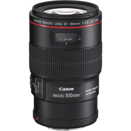 Canon EF 100mm f/2.8L IS USM Macro Auto Focus Lens - QATAR4CAM